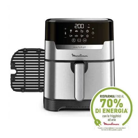 Ricambi e accessori Friggitrici ad aria Moulinex Easy Fry and Grill Digitale 4,2L Inox - EZ505D10