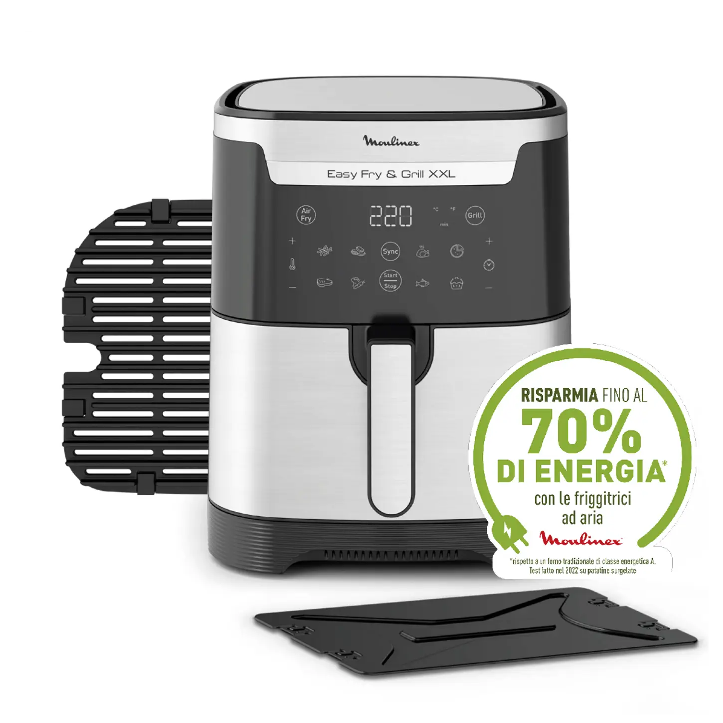 Ricambi e accessori Friggitrici ad aria Moulinex Easy Fry and Grill XXL 6,5L - EZ801D10