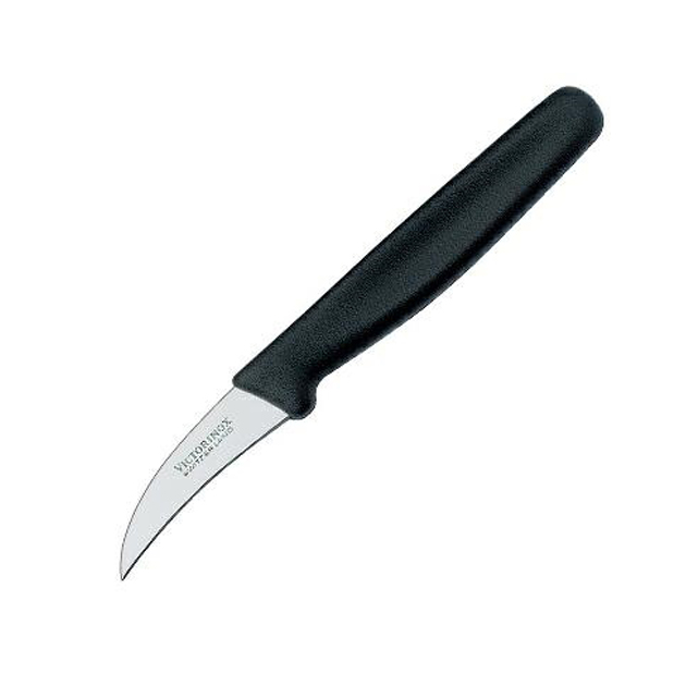 Spelucchino curvo da cuoco 5cm nero - Victorinox Swissclassic