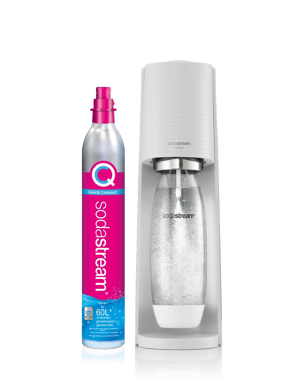 Gasatore Sodastream Terra bianco