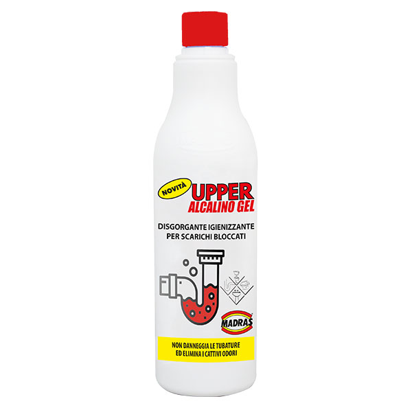 Disgorgante igienizzante Upper Alcalino Gel 750 ml