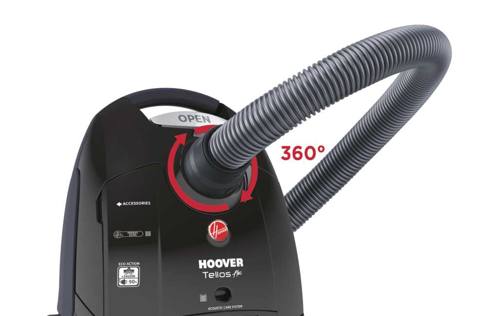 Aspirapolvere a traino con sacco Hoover Telios Plus