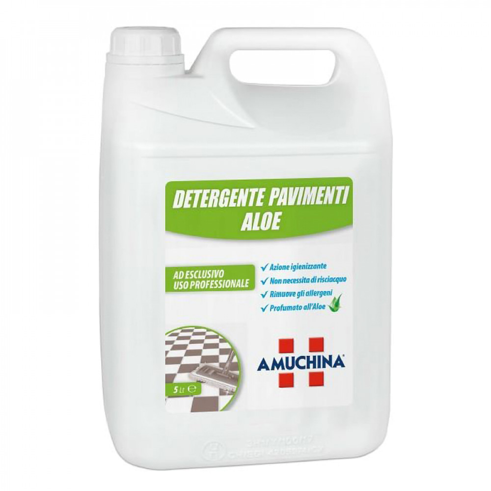 Detergente igienizzante pavimenti aloe 5 litri