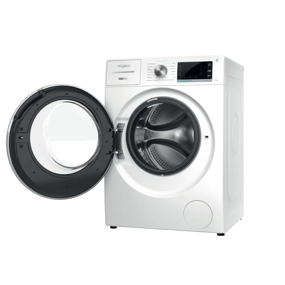 Lavatrice a libera installazione 10 kg Whirlpool W8 W046WR IT