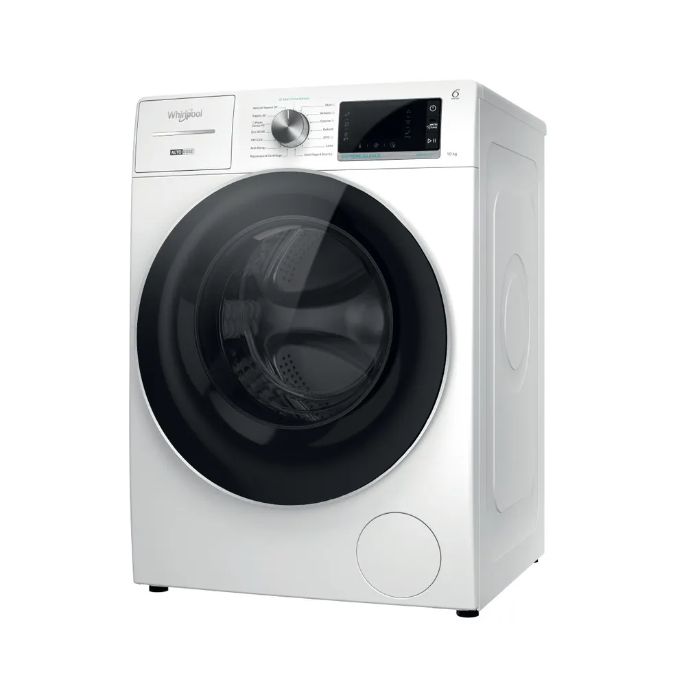 Lavatrice a libera installazione 10 kg Whirlpool W8 W046WR IT