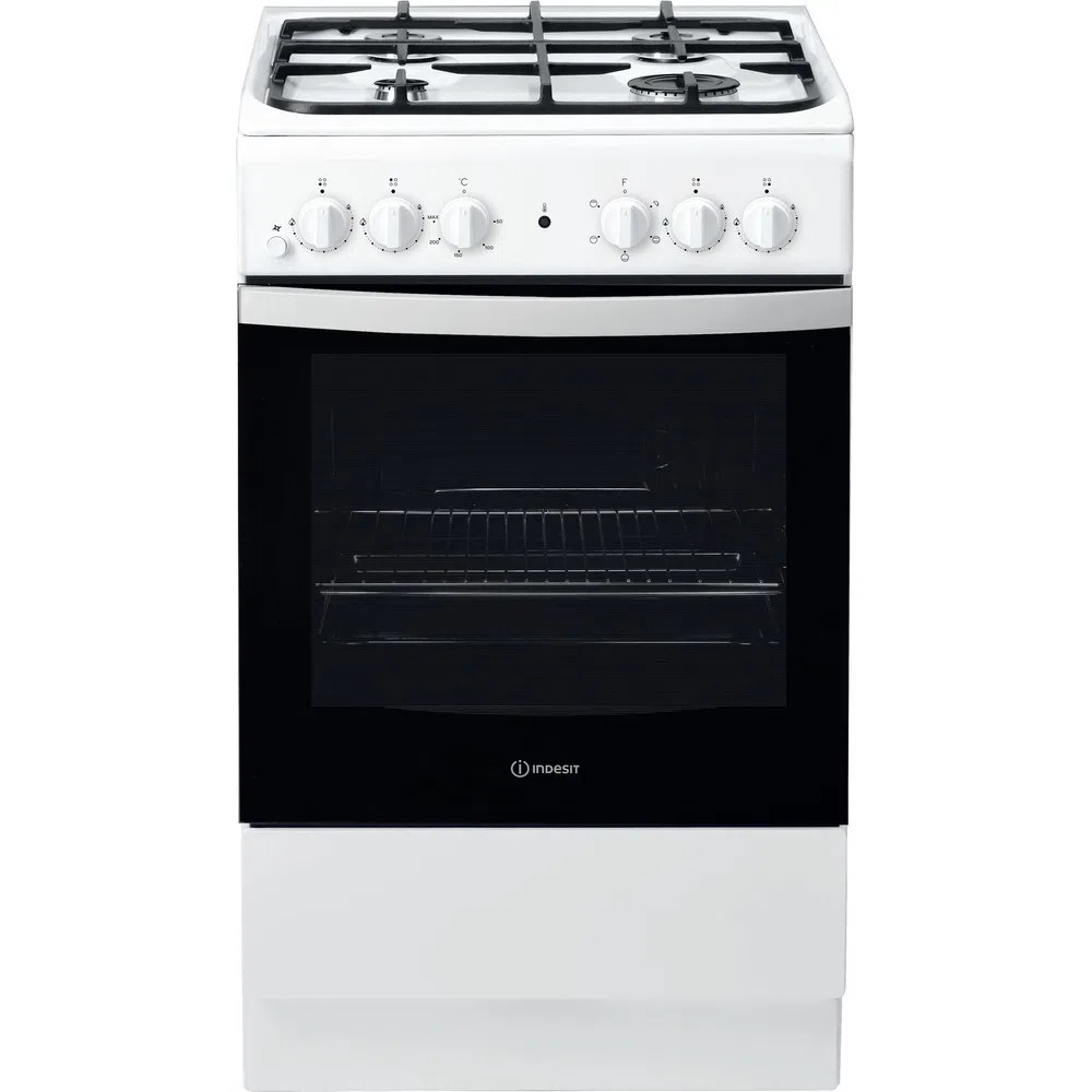 Cucina con forno Indesit 50 cm IS5G4KHW/EU 4 fuochi