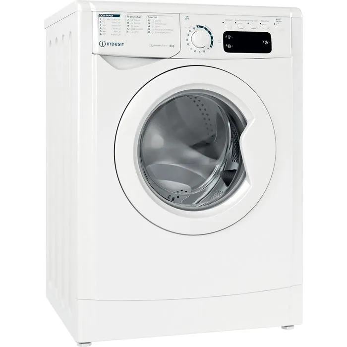 Lavatrice a libera installazione 8 kg Indesit EWE 81284 W IT