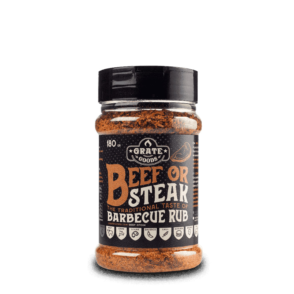 Rub Barbecue Beef or Steak 180 gr Grate Goods