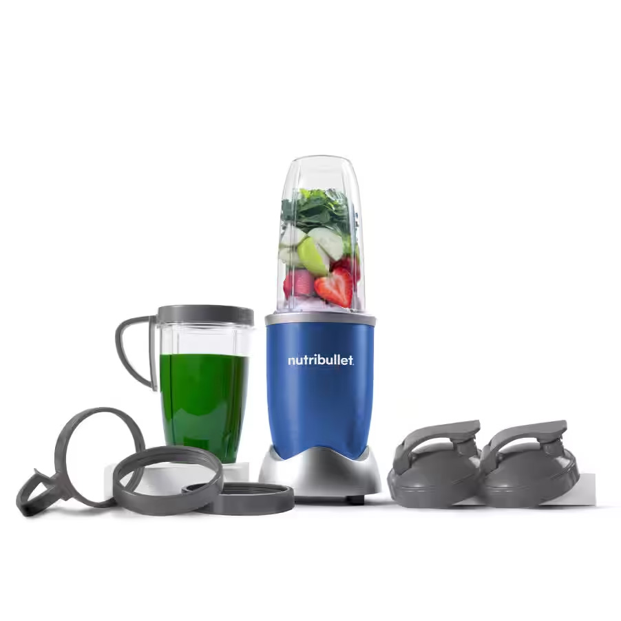 Nutribullet Pro 900 frullatore 900 W con 7 accessori blu