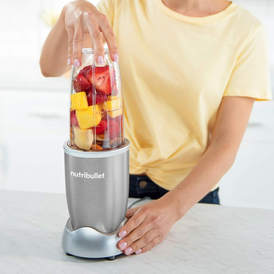 Nutribullet Pro 900 frullatore 900 W con 7 accessori grigio