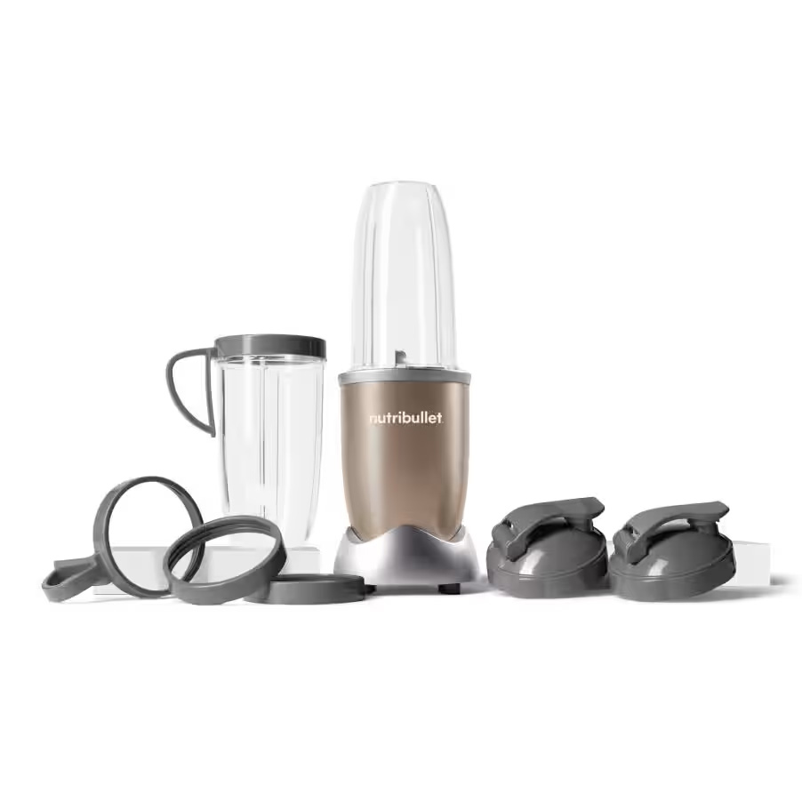 Nutribullet Pro 900 frullatore 900 W con 7 accessori champagne