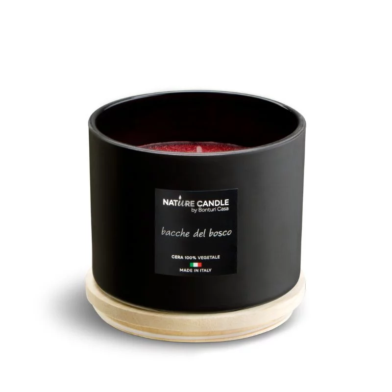 Candela profumata naturali Bacche del bosco 380 gr - collezione Dolomiti