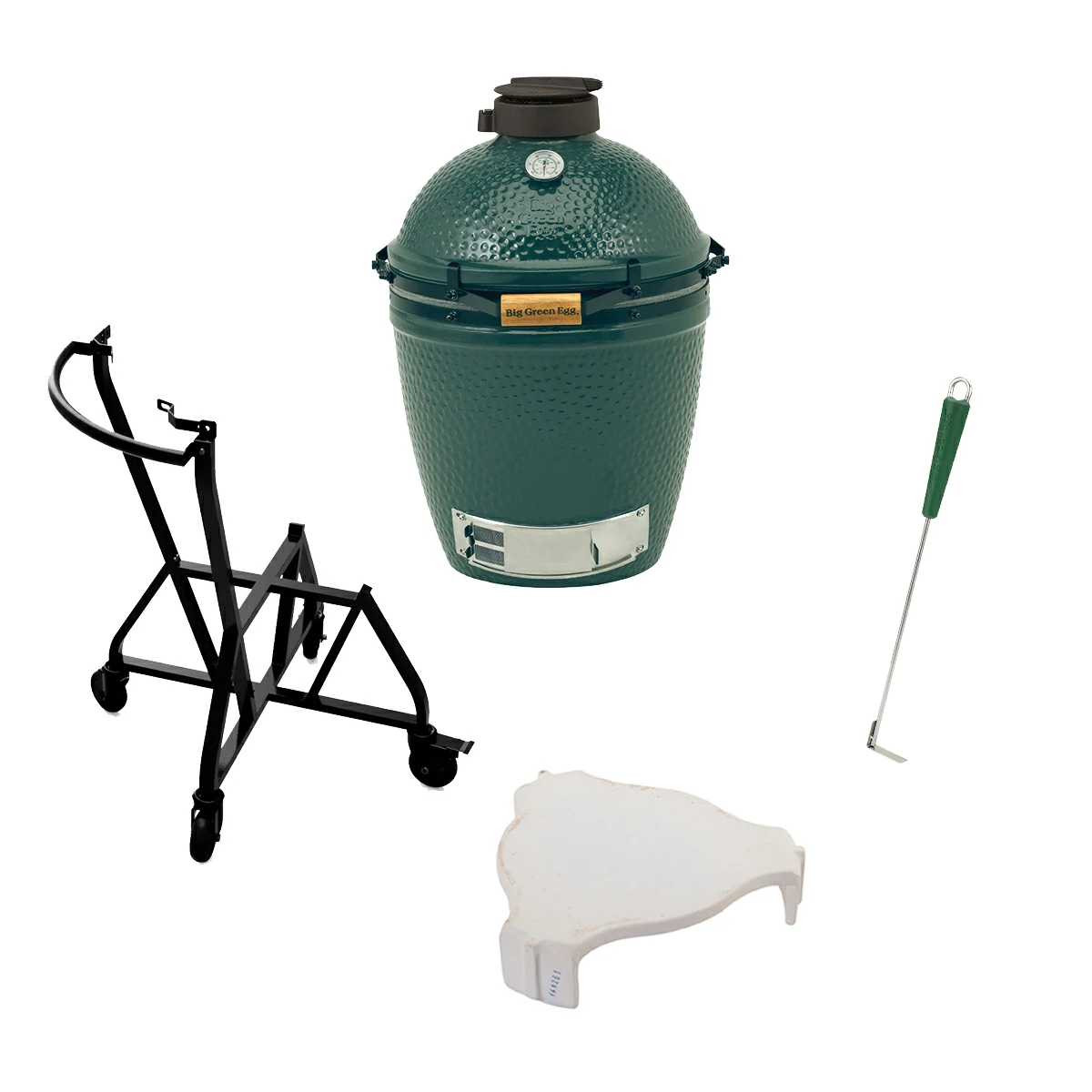 Barbecue Big Green Egg Medium pacchetto Starter