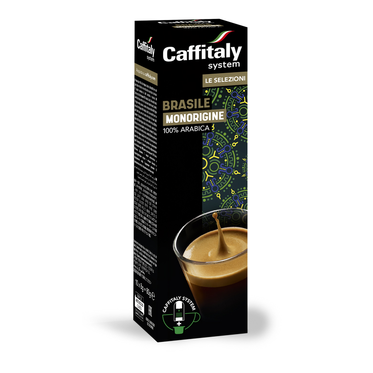 Confezione 10 capsule caffè Monorigine Brasile - Caffitaly