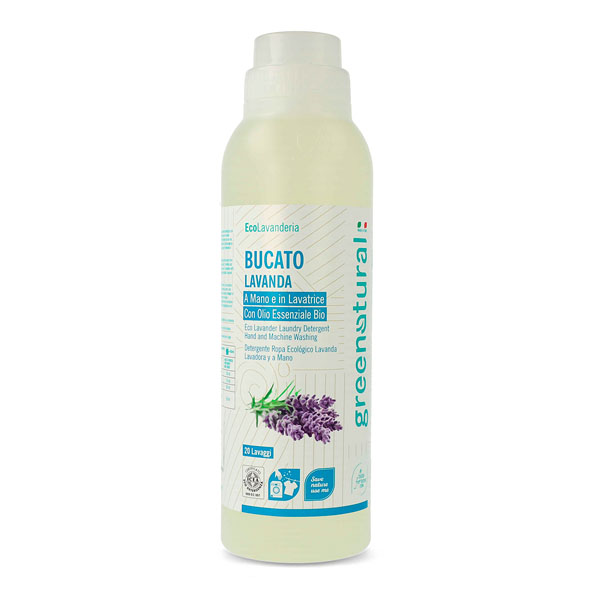 Detergente bucato a mano o lavatrice lavanda 1 litro