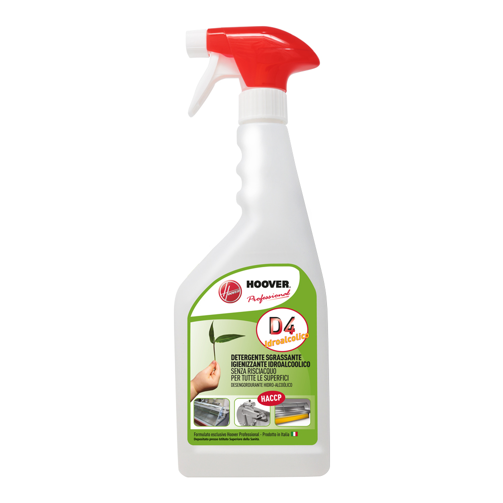 D4 Detergente sgrassante idroalcolico igienizzante