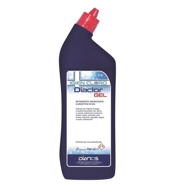 Diaclor Gel detergente igienizzante alcalino clorattivo in gel