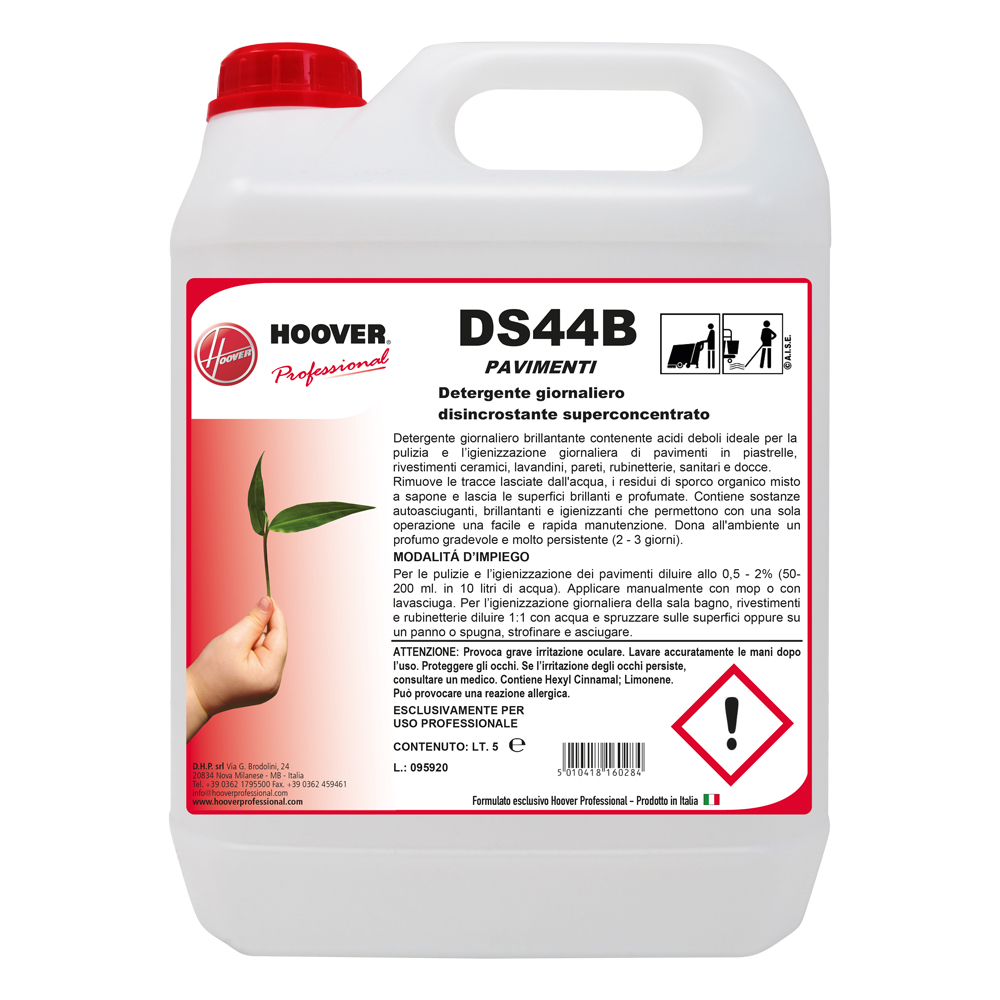 DS44B Pavimenti Detergente igienizzante