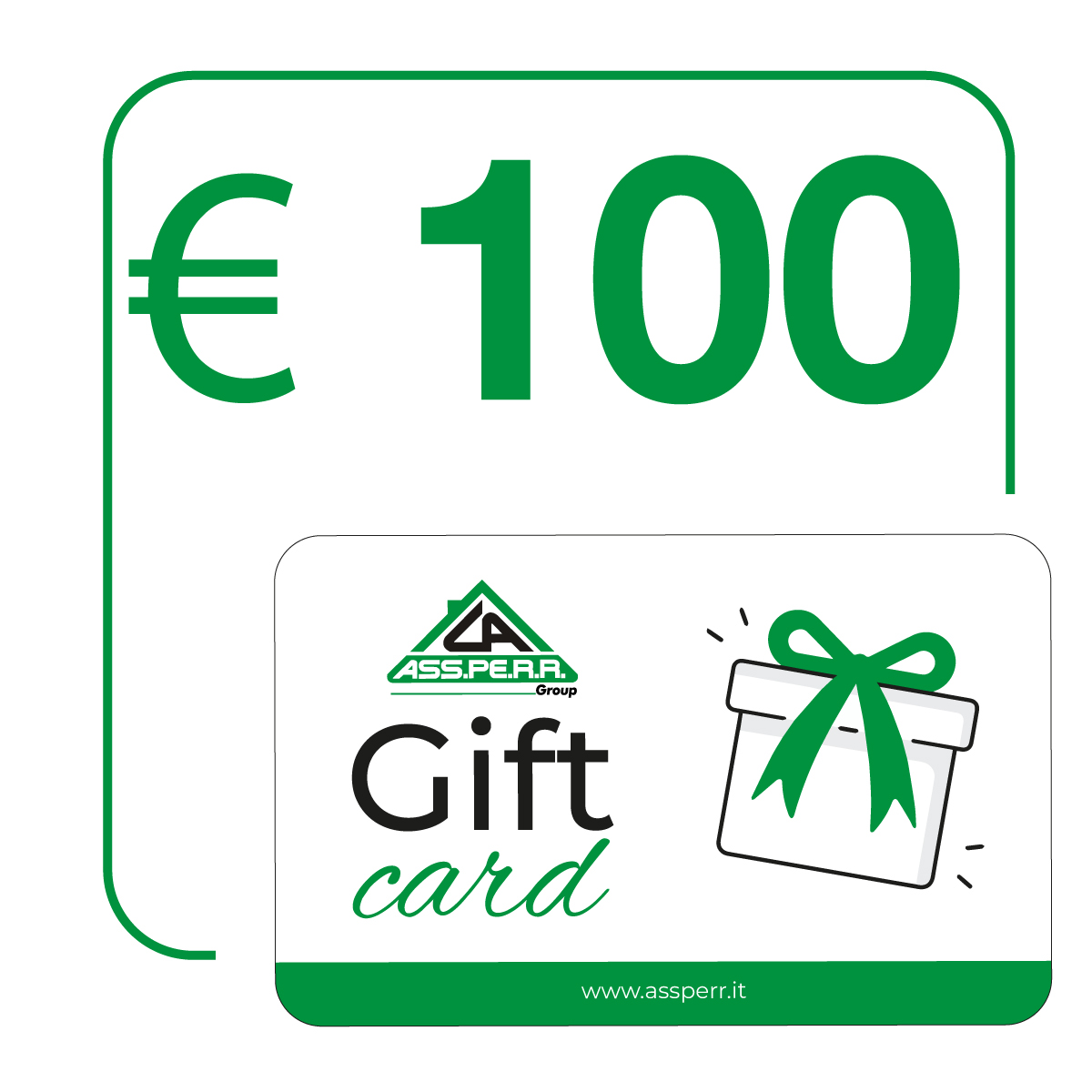 Gift Card Fisica Assperr € 100 valida in negozio