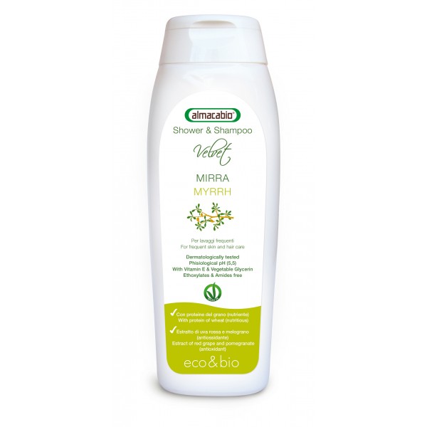 Shower & Shampoo Mirra da 250 ml.