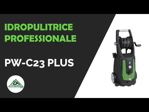 Video Idropulitrice professionale acqua fredda 160 bar PW C23 Plus