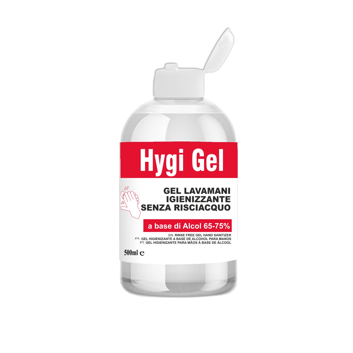 Gel mani igienizzante Hygi Gel 500ml