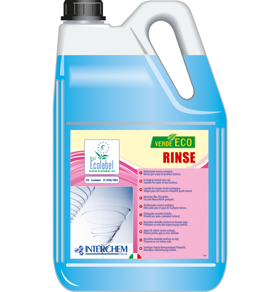 Brillantante neutro Verde Eco Rinse 5 litri