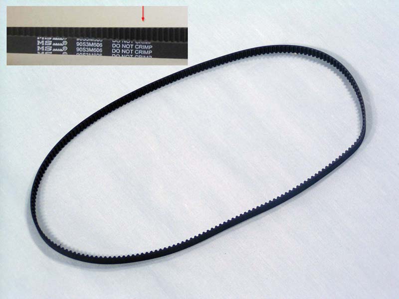 DRIVE BELT - 90S3M606 - 606mm