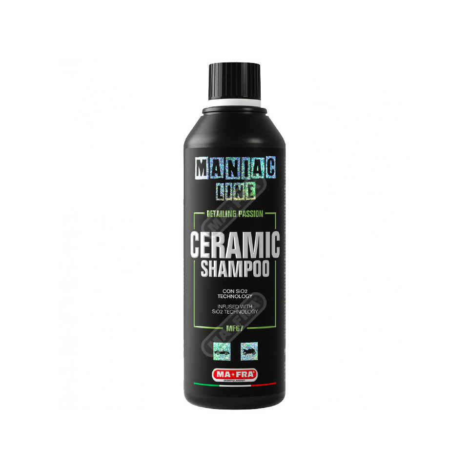 Shampoo per auto Ceramic 3 in 1 da 500 ml - Maniac Line