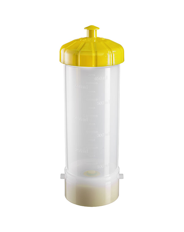 Flacone Bio System giallo da 0,65 L