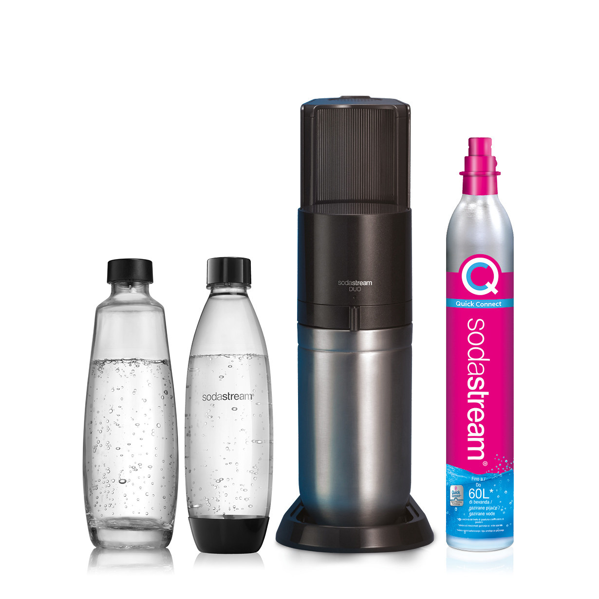 Gasatore Sodastream Duo Nero