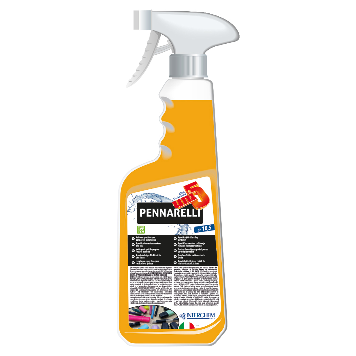 Uni5 Pennarelli e inchiostro 750 ml