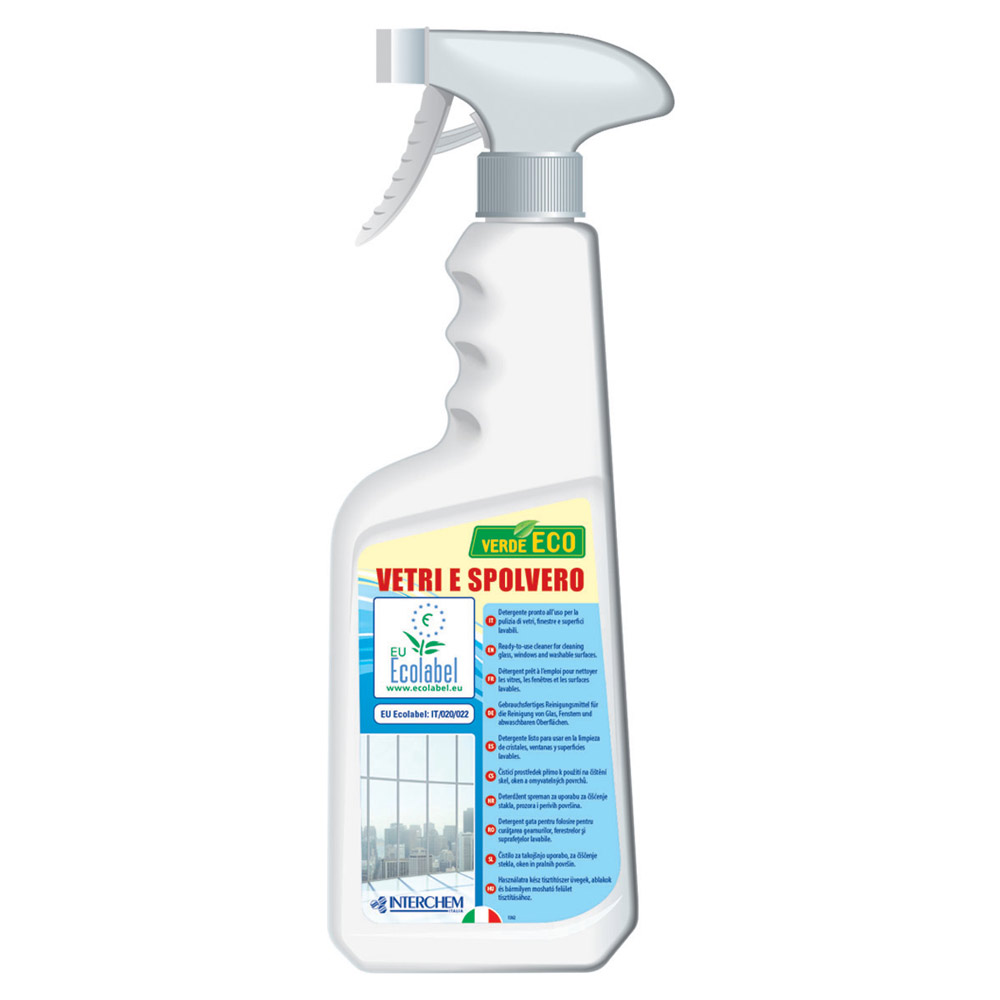 Detergente vetri Verde Eco Vetri e Spolvero 750 ml