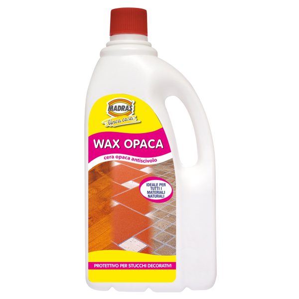 Cera per pavimenti finitura opaca Wax Opaca 1 litro Madras